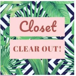 CLOSET CLEAR-OUT !! 🛍️🎉🚨